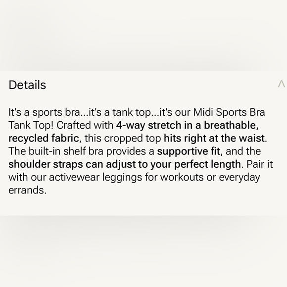 Summersalt Midi Sports Bra Tank Top in Leopard - Picture 7 of 7